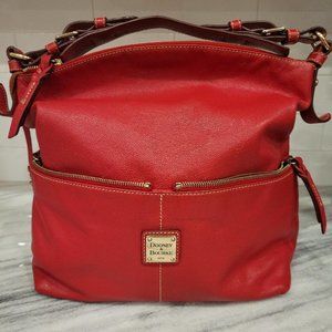 Dooney & Bourke Large Leather Dillen Hobo Handbag